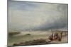 Calais Pier (W/C)-David Cox-Mounted Giclee Print