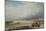 Calais Pier (W/C)-David Cox-Mounted Giclee Print