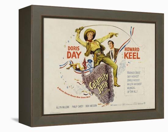 Calamity Jane, 1953, Directed by David Butler-null-Framed Premier Image Canvas