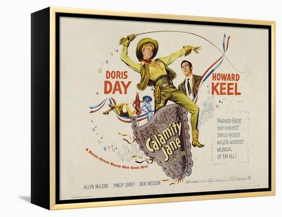 Calamity Jane, 1953, Directed by David Butler-null-Framed Premier Image Canvas