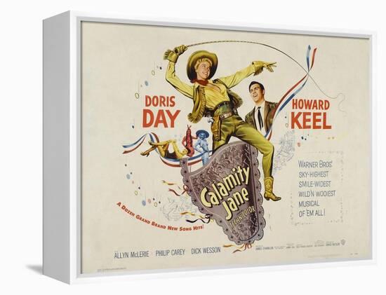 Calamity Jane, 1953, Directed by David Butler-null-Framed Premier Image Canvas