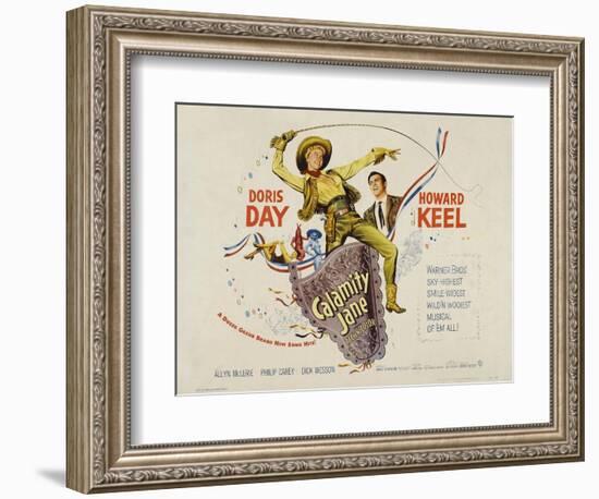 Calamity Jane, 1953, Directed by David Butler-null-Framed Giclee Print