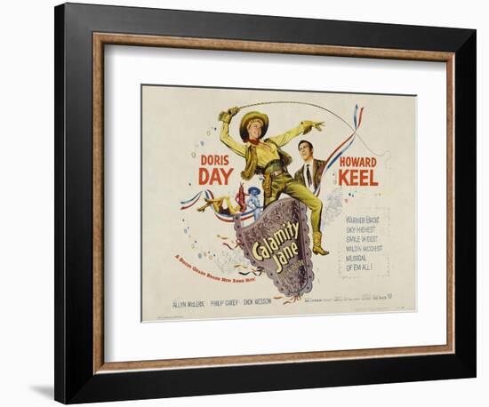 Calamity Jane, 1953, Directed by David Butler-null-Framed Giclee Print