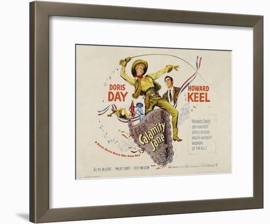 Calamity Jane, 1953, Directed by David Butler-null-Framed Giclee Print