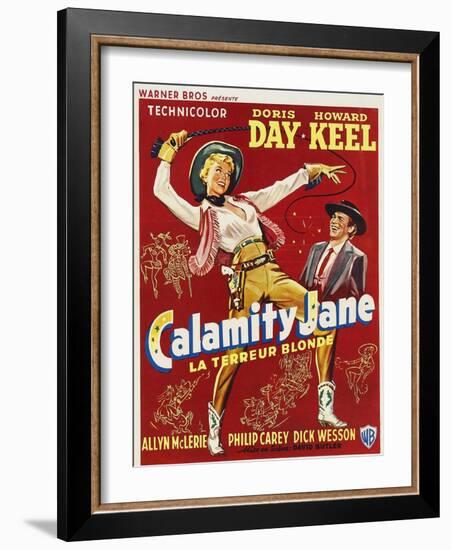 Calamity Jane, 1953, Directed by David Butler-null-Framed Giclee Print