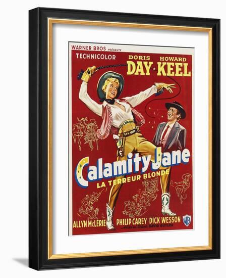 Calamity Jane, 1953, Directed by David Butler-null-Framed Giclee Print