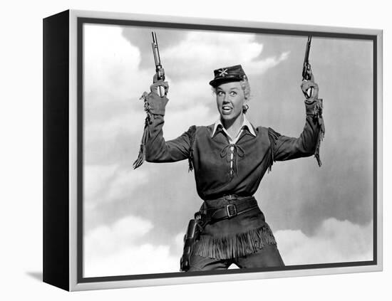 Calamity Jane, Doris Day, 1953-null-Framed Stretched Canvas