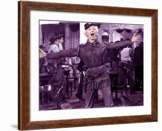 Calamity Jane, Doris Day, 1953-null-Framed Photo