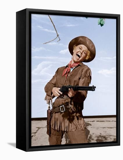 Calamity Jane, Doris Day, 1953-null-Framed Stretched Canvas