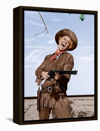 Calamity Jane, Doris Day, 1953-null-Framed Stretched Canvas