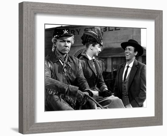 Calamity Jane, Doris Day, Allyn Ann McLerie, Howard Keel, 1953-null-Framed Photo