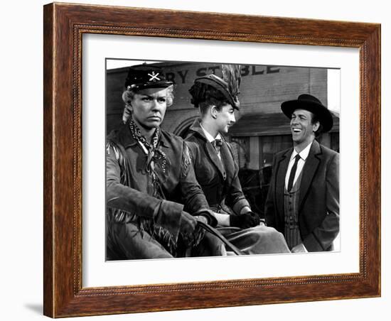 Calamity Jane, Doris Day, Allyn Ann McLerie, Howard Keel, 1953-null-Framed Photo