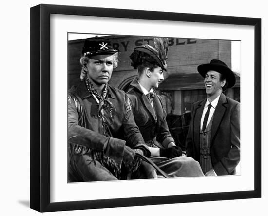 Calamity Jane, Doris Day, Allyn Ann McLerie, Howard Keel, 1953-null-Framed Photo