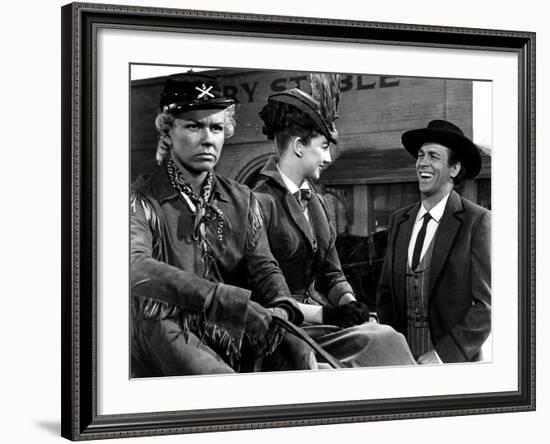 Calamity Jane, Doris Day, Allyn Ann McLerie, Howard Keel, 1953-null-Framed Photo