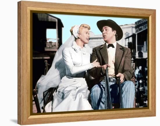 Calamity Jane, Doris Day, Howard Keel, 1953-null-Framed Stretched Canvas