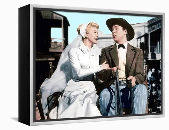 Calamity Jane, Doris Day, Howard Keel, 1953-null-Framed Stretched Canvas