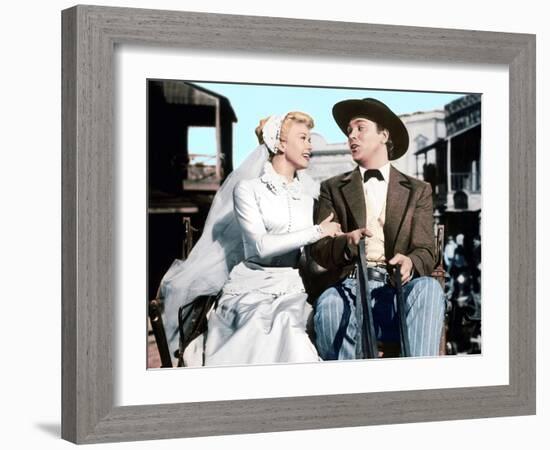 Calamity Jane, Doris Day, Howard Keel, 1953-null-Framed Photo