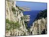 Calanques De Cassis, Bouches Du Rhone, Provence, France, Europe-Bruno Morandi-Mounted Photographic Print