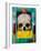 Calavera-Robert Valadez-Framed Art Print