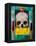 Calavera-Robert Valadez-Framed Stretched Canvas