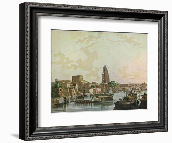 Calcutta, 1788-Thomas Daniell-Framed Giclee Print