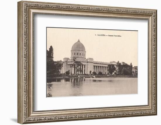 'Calcutta - General Post-Office', c1900-Unknown-Framed Photographic Print