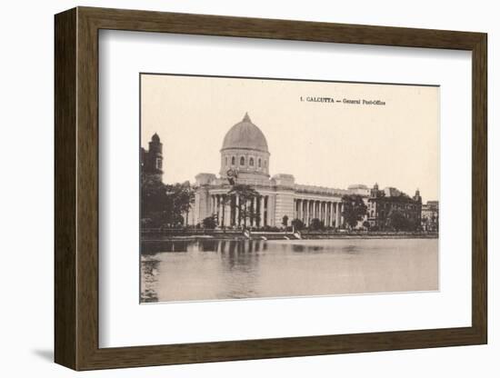 'Calcutta - General Post-Office', c1900-Unknown-Framed Photographic Print