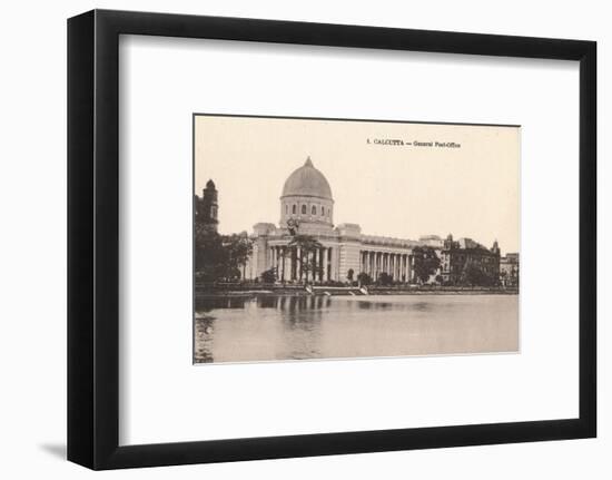 'Calcutta - General Post-Office', c1900-Unknown-Framed Photographic Print