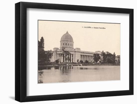 'Calcutta - General Post-Office', c1900-Unknown-Framed Photographic Print