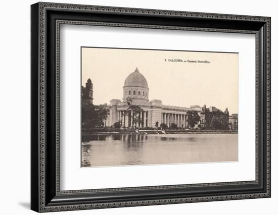 'Calcutta - General Post-Office', c1900-Unknown-Framed Photographic Print