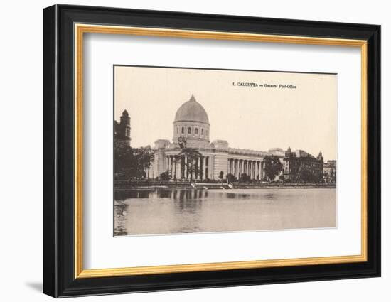 'Calcutta - General Post-Office', c1900-Unknown-Framed Photographic Print