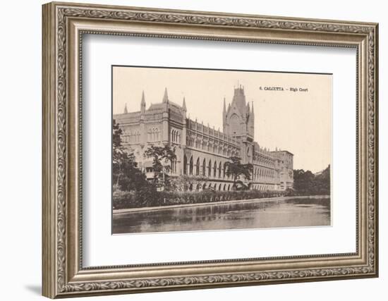 'Calcutta - High Court', c1900-Unknown-Framed Photographic Print