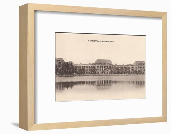 'Calcutta - Secretariat Office', c1900-Unknown-Framed Photographic Print