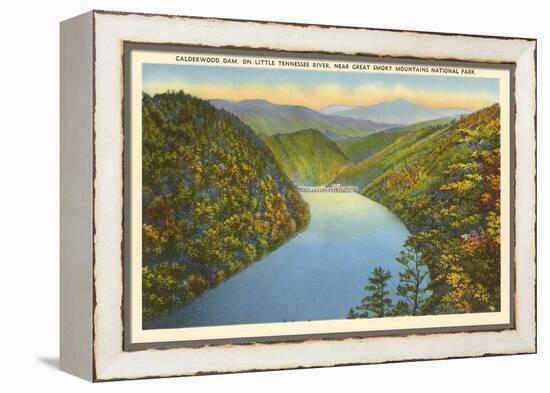 Calderwood Dam, Great Smoky Mountains-null-Framed Stretched Canvas