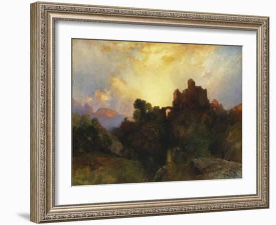 Caledonia, Stern and Wild, 1919-Thomas Moran-Framed Giclee Print