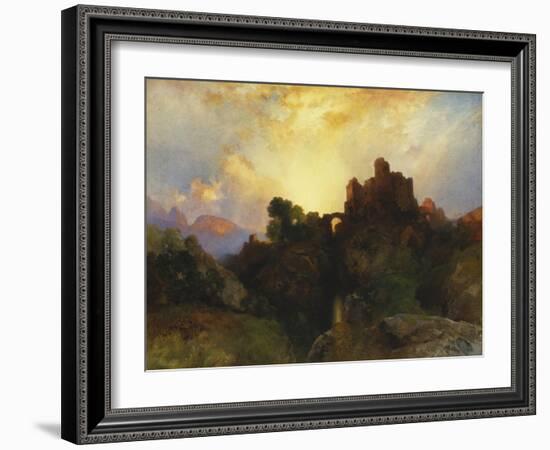 Caledonia, Stern and Wild, 1919-Thomas Moran-Framed Giclee Print