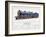 Caledonian Railway Express Loco No 903-W.j. Stokoe-Framed Art Print