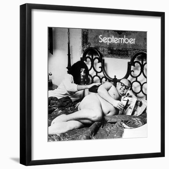 Calendar Photo Copied by Alfred Eisenstaedt-Alfred Eisenstaedt-Framed Photographic Print