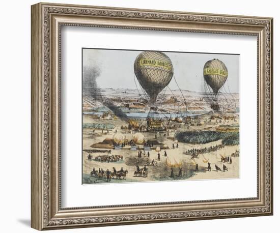 Calendrier, 1871-null-Framed Giclee Print