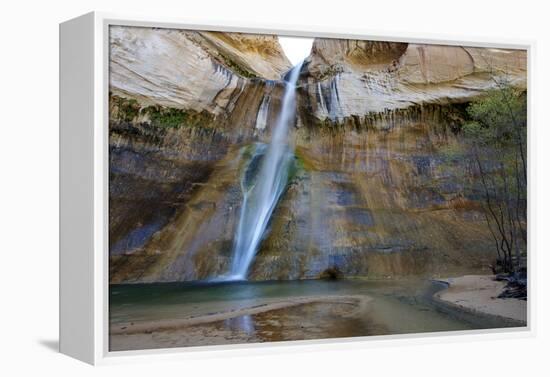 Calf Creek Falls in Grand Staircase Escalante Nm, Utah-Richard Wright-Framed Premier Image Canvas