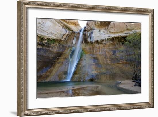 Calf Creek Falls in Grand Staircase Escalante Nm, Utah-Richard Wright-Framed Photographic Print