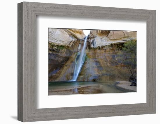 Calf Creek Falls in Grand Staircase Escalante Nm, Utah-Richard Wright-Framed Photographic Print