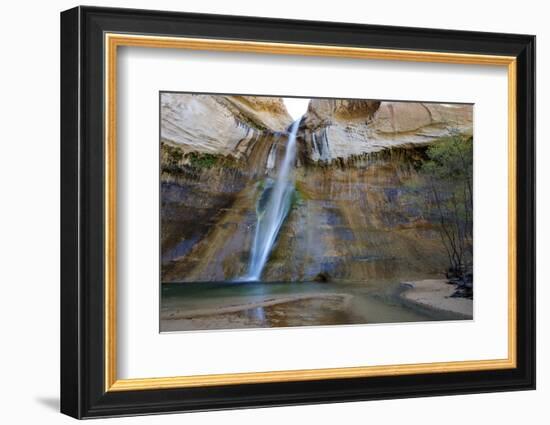 Calf Creek Falls in Grand Staircase Escalante Nm, Utah-Richard Wright-Framed Photographic Print