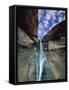 Calf Creek Falls, Utah, USA-Roland Gerth-Framed Premier Image Canvas
