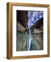 Calf Creek Falls, Utah, USA-Roland Gerth-Framed Photographic Print