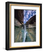Calf Creek Falls, Utah, USA-Roland Gerth-Framed Photographic Print