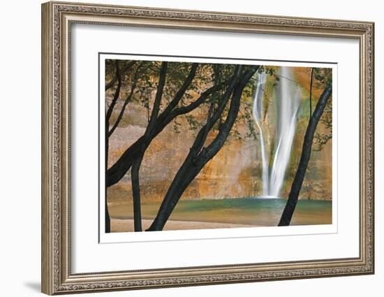 Calf Creek Falls-Donald Paulson-Framed Giclee Print