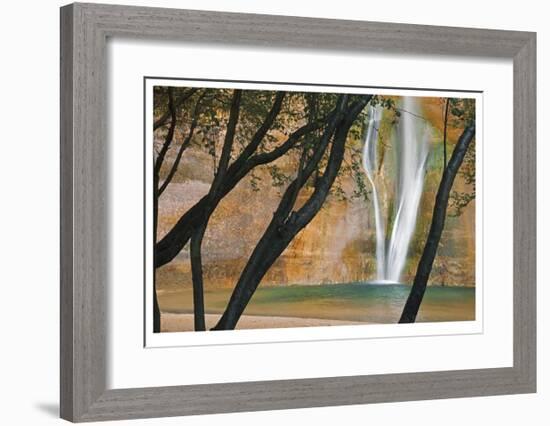 Calf Creek Falls-Donald Paulson-Framed Giclee Print