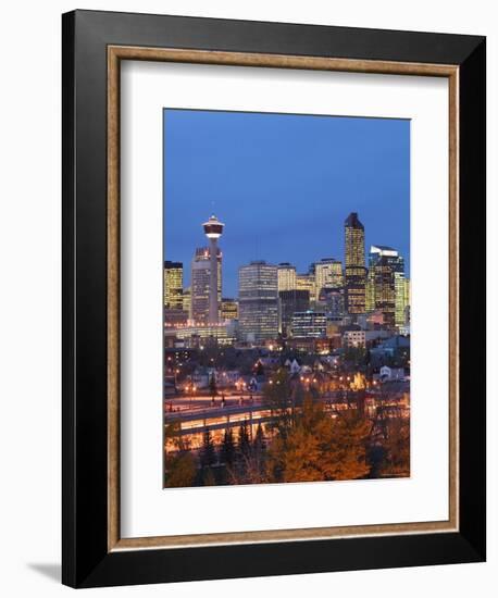 Calgary, Alberta, Canada-Walter Bibikow-Framed Photographic Print