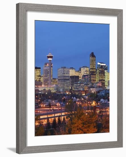 Calgary, Alberta, Canada-Walter Bibikow-Framed Photographic Print